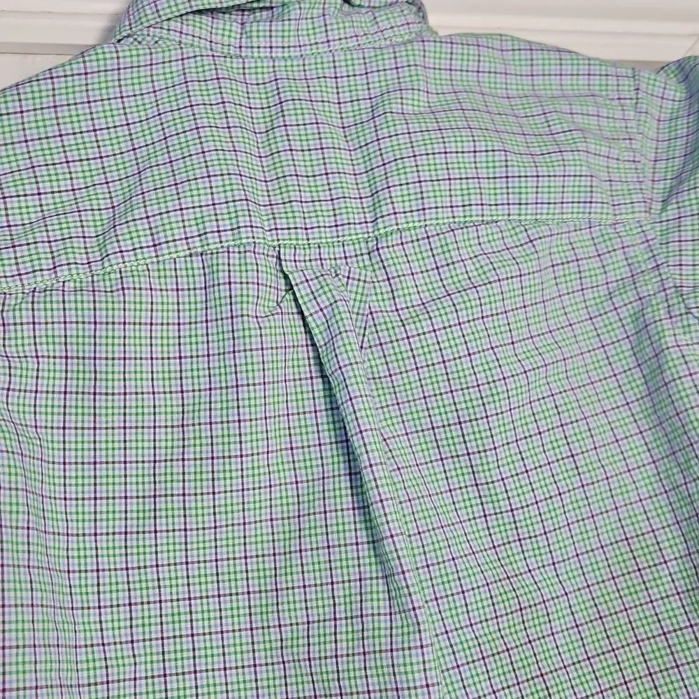 Ralph Lauren Kids Green Checkered Shirt Size 2T